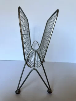 Vintage Mid Century Atomic Magazine Rack Record Holder -Chairish Shop vintage mid century atomic magazine rack record holder 5566