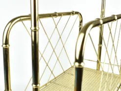 Vintage Mid Century Hollywood Regency Gold Brass Bamboo Design Magazine Holder Rack -Chairish Shop vintage mid century hollywood regency gold brass bamboo design magazine holder rack 2358 scaled
