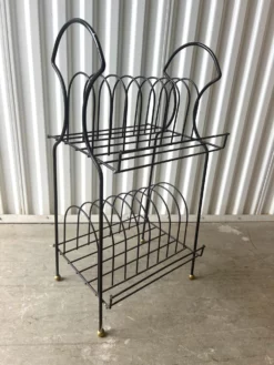 Vintage Mid-Century Modern Atomic Arched Standing Record Stand 11 Vintage Mid-Century Modern Atomic Arched Standing Record Stand -Chairish Shop vintage mid century modern atomic arched standing record stand 1011 scaled