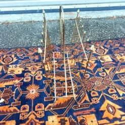 Vintage Mid Century Modern Atomic Era Metal Wire Gold Magazine Rack Stand 14 Vintage Mid Century Modern Atomic Era Metal Wire Gold Magazine Rack Stand -Chairish Shop vintage mid century modern atomic era metal wire gold magazine rack stand 2310