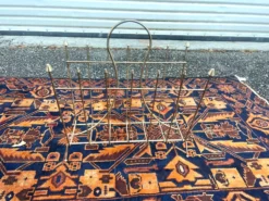 Vintage Mid Century Modern Atomic Era Metal Wire Gold Magazine Rack Stand 12 Vintage Mid Century Modern Atomic Era Metal Wire Gold Magazine Rack Stand -Chairish Shop vintage mid century modern atomic era metal wire gold magazine rack stand 3630 scaled