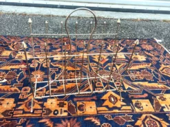 Vintage Mid Century Modern Atomic Era Metal Wire Gold Magazine Rack Stand 19 Vintage Mid Century Modern Atomic Era Metal Wire Gold Magazine Rack Stand -Chairish Shop vintage mid century modern atomic era metal wire gold magazine rack stand 5441 scaled