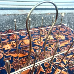 Vintage Mid Century Modern Atomic Era Metal Wire Gold Magazine Rack Stand 18 Vintage Mid Century Modern Atomic Era Metal Wire Gold Magazine Rack Stand -Chairish Shop vintage mid century modern atomic era metal wire gold magazine rack stand 6594