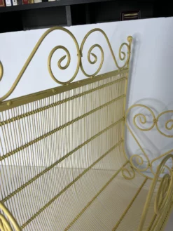 Vintage Mid Century Yellow Metal Magazine Album Rack -Chairish Shop vintage mid century yellow metal magazine album rack 0102