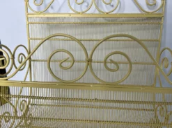 Vintage Mid Century Yellow Metal Magazine Album Rack -Chairish Shop vintage mid century yellow metal magazine album rack 0125