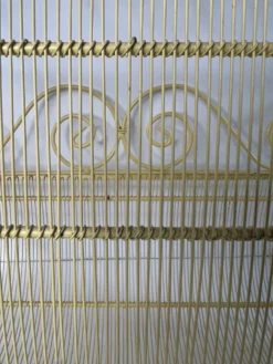 Vintage Mid Century Yellow Metal Magazine Album Rack -Chairish Shop vintage mid century yellow metal magazine album rack 4707