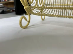 Vintage Mid Century Yellow Metal Magazine Album Rack -Chairish Shop vintage mid century yellow metal magazine album rack 9644