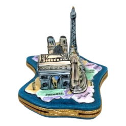 Vintage Paris Landmarks Limoges Box