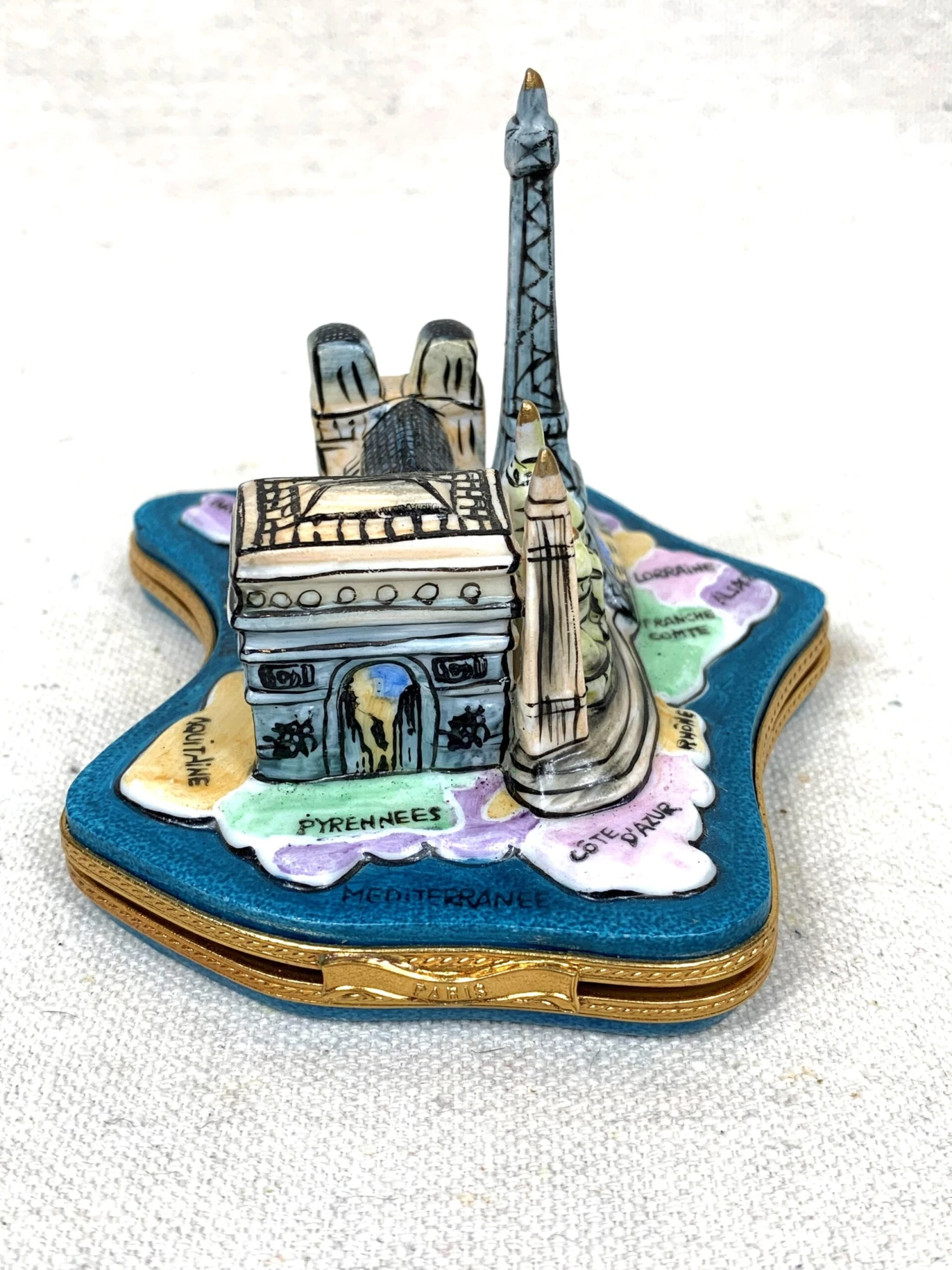 Vintage Paris Landmarks Limoges Box 2 Vintage Paris Landmarks Limoges Box - Image 2