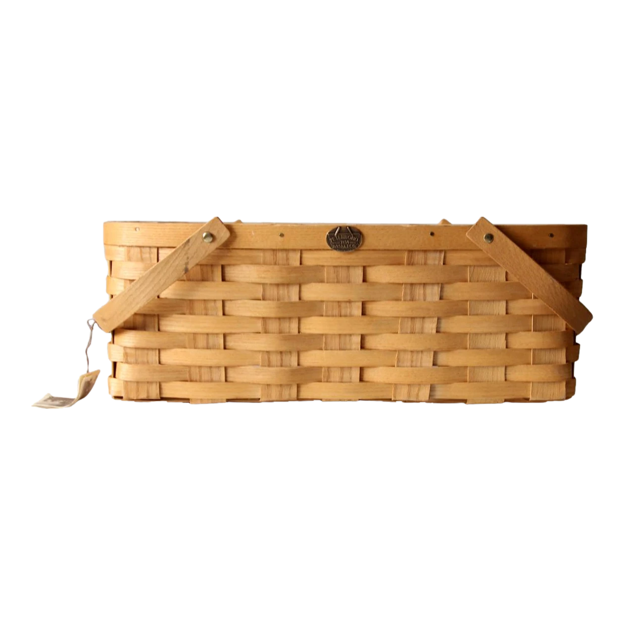 Vintage Peterboro Storage Basket 1 Vintage Peterboro Storage Basket