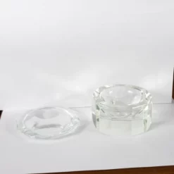 Vintage Petite Faceted Glass Box 12 Vintage Petite Faceted Glass Box -Chairish Shop vintage petite faceted glass box 4526