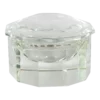 Vintage Petite Faceted Glass Box