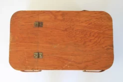 Vintage Picnic Basket -Chairish Shop vintage picnic basket 1879 scaled