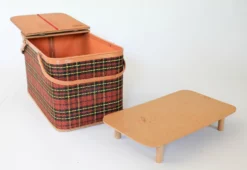 Vintage Picnic Basket -Chairish Shop vintage picnic basket 2734 scaled