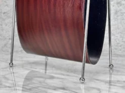 Vintage Post-Modern Chrome Magazine Vinyl Record Sling Holder -Chairish Shop vintage post modern chrome magazine vinyl record sling holder 2305 scaled