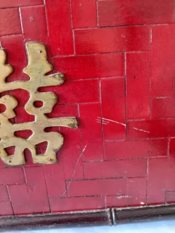 Vintage Red Lacquer Wood Bamboo Handled Magazine Holder 15 Vintage Red Lacquer Wood Bamboo Handled Magazine Holder -Chairish Shop vintage red lacquer wood bamboo handled magazine holder 4934