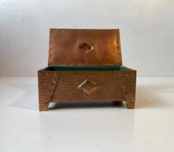 Vintage Scandinavian Brutalist Box In Copper, 1930s -Chairish Shop vintage scandinavian brutalist box in copper 1930s 6282