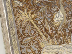 Vintage Silvered Brass Cigarette Box For Trinket & Jewelry Storage -Chairish Shop vintage silvered brass cigarette box for trinket and jewelry storage 7652 scaled