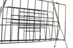 Vintage Steel Magazine Rack -Chairish Shop vintage steel magazine rack 9138