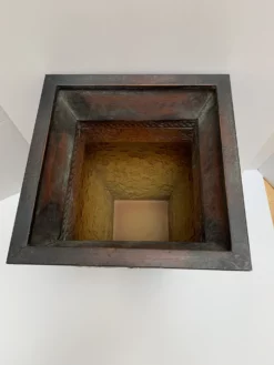 Vintage Textured Metal Umbrella Holder Or Plant Vessel 17 Vintage Textured Metal Umbrella Holder Or Plant Vessel -Chairish Shop vintage textured metal umbrella holder or plant vessel 9365