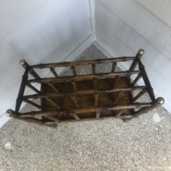 Vintage Traditional Canterbury Magazine Rack 14 Vintage Traditional Canterbury Magazine Rack -Chairish Shop vintage traditional canterbury magazine rack 9096