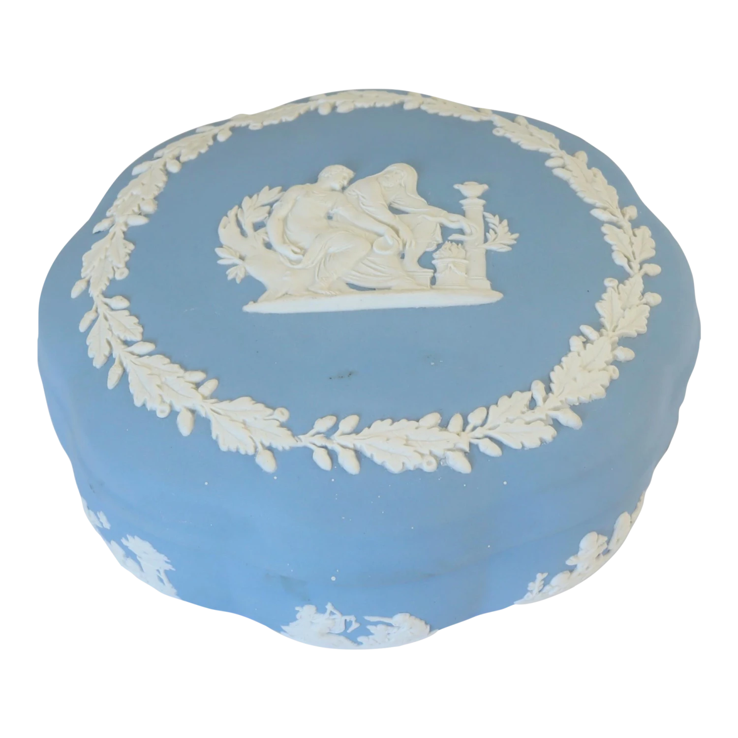 Vintage Wedgwood Jasperware Box 1 Vintage Wedgwood Jasperware Box