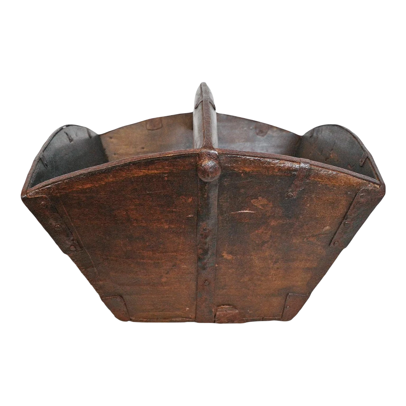 Vintage Wood Rice Bucket 1 Vintage Wood Rice Bucket