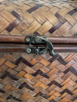 Vintage Woven Chinoiserie Or Palm Beach Rattan And Bamboo Table/Dresser Top Chest 17 Vintage Woven Chinoiserie Or Palm Beach Rattan And Bamboo Table/Dresser Top Chest -Chairish Shop vintage woven chinoiserie or palm beach rattan and bamboo tabledresser top chest 5615