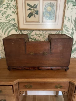 Vintage Woven Chinoiserie Or Palm Beach Rattan And Bamboo Table/Dresser Top Chest 13 Vintage Woven Chinoiserie Or Palm Beach Rattan And Bamboo Table/Dresser Top Chest -Chairish Shop vintage woven chinoiserie or palm beach rattan and bamboo tabledresser top chest 7997