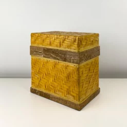 Vintage Woven Rattan And Onyx Tabletop Chest 13 Vintage Woven Rattan And Onyx Tabletop Chest -Chairish Shop vintage woven rattan and onyx tabletop chest 2893