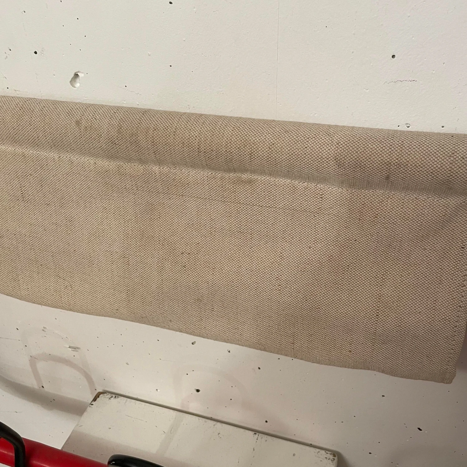 Wall Coat With Canvas Storage, 1970s 2 Wall Coat With Canvas Storage, 1970s - Image 2