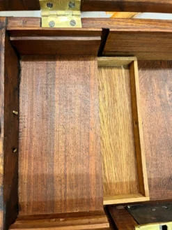 Walnut & Brass Travel Box, 1790s 16 Walnut & Brass Travel Box, 1790s -Chairish Shop walnut and brass travel box 1790s 4181