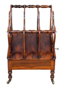 William IV Rosewood Canterbury 12 William IV Rosewood Canterbury -Chairish Shop william iv rosewood canterbury 3557 scaled