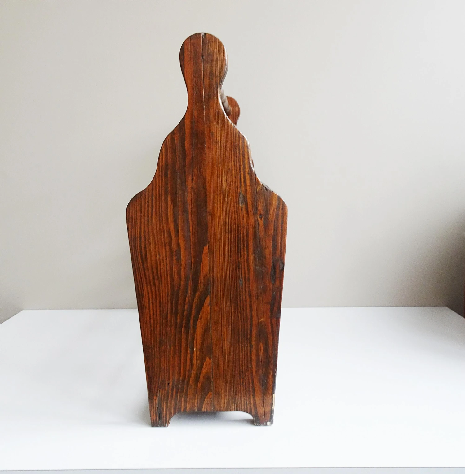 Wood Newspaper Stand, 1950s 3 Wood Newspaper Stand, 1950s - Image 3