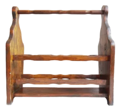 Wood Newspaper Stand, 1950s