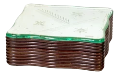Wooden Box With Mirror Top From Fontana Arte, 1930s