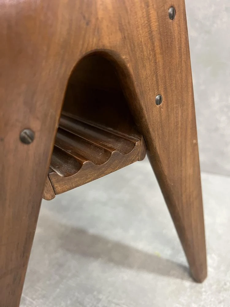 Wooden Magazine Rack, 1950s 6 Wooden Magazine Rack, 1950s - Image 6